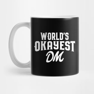 World's Okayest Master Tabletop RPG Addict Mug